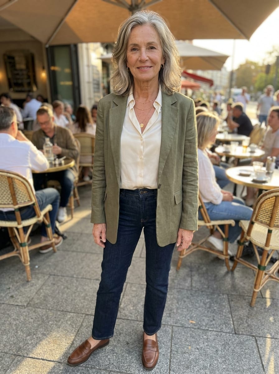 Spätsommer Outfit ab 50 - Spätsommer Outfit